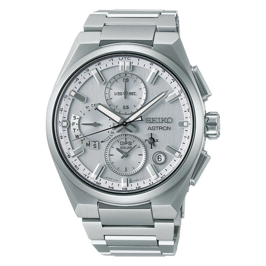 SEIKO ASTRON SOLAR GPS SSH159 Multifunction Armbanduhr 42 mm