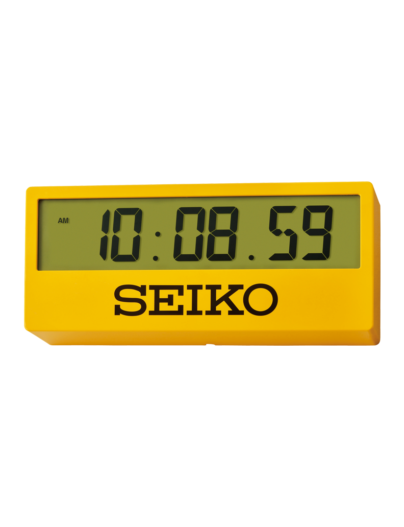 SEIKO CLOCKS QHL073Y Only Time Armbanduhr