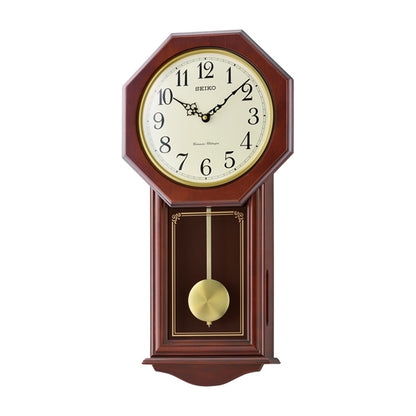 SEIKO CLOCKS QXH076B Only Time Armbanduhr Rot