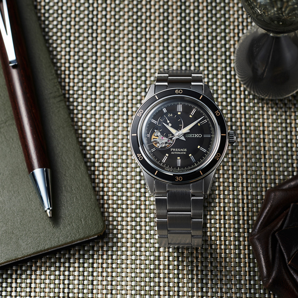 SEIKO PRESAGE STYLE 60 SSA425J1 Only Time Armbanduhr 41 mm ansicht-3