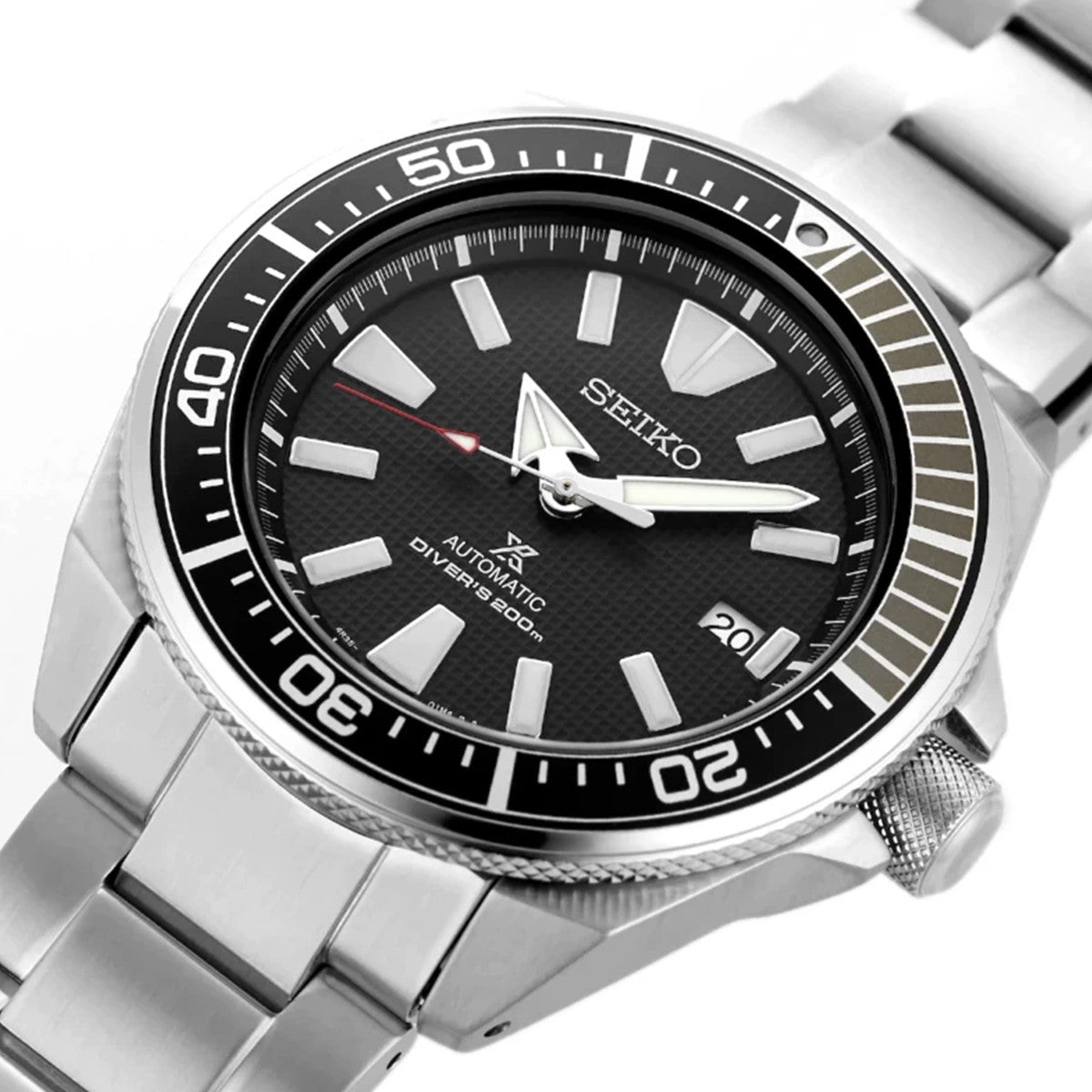 SEIKO PROSPEX Mod. SAMURAI AUTOMATIC DIVER'S 200M SRPF03K1 Armbanduhr ansicht-3