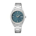 SEIKO Damen Quarzuhr mit Datum aus Edelstahl mit SS Bracelet 30 mm SUR531P1 – Detailansicht