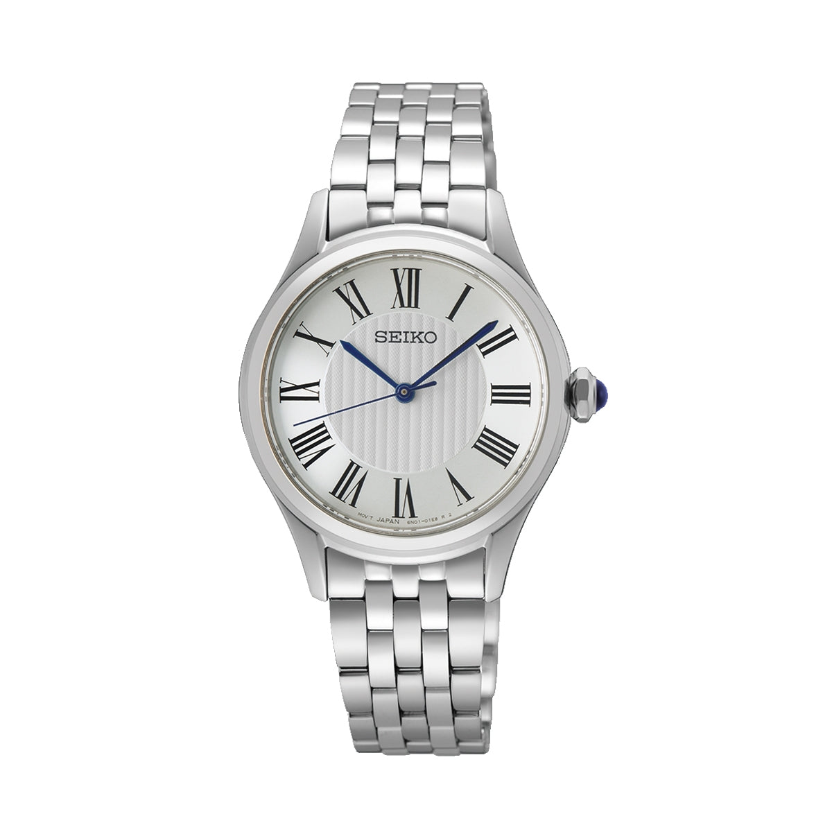 SEIKO SUR609P1 Only Time Armbanduhr 28 mm Gold ansicht-3
