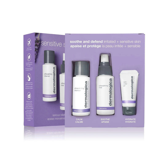 Dermalogica Hautpflegeset Sensitive Skin Rescue Kit Set Dermalogica: UltraCalming, Cleansing Gel, For Face, 50 ml + UltraCalm