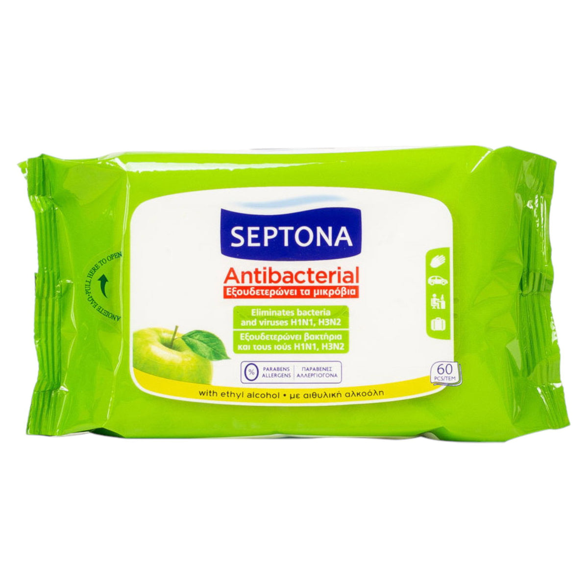 Septona Septona, Refresh, Reinigungstücher, Achsel, *Tester