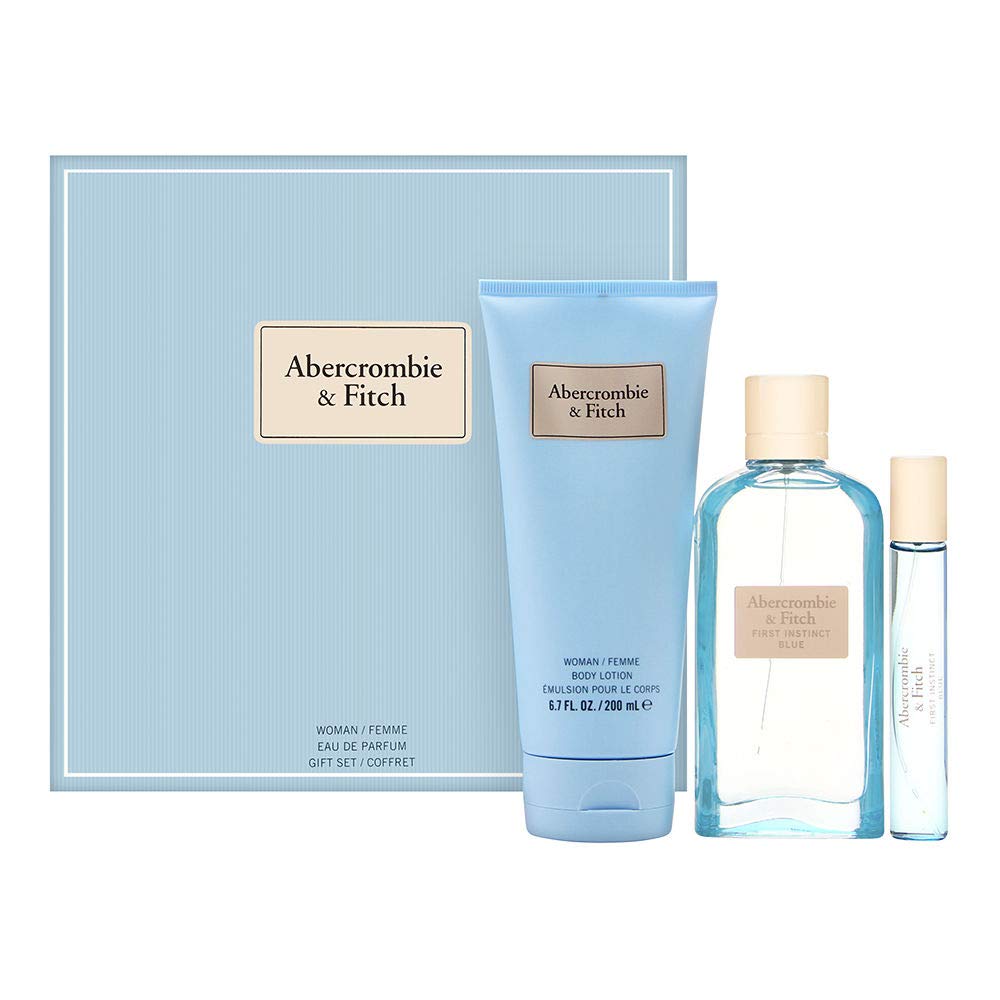 Abercrombie & Fitch Parfümset Set Abercrombie & Fitch: First Instinct Blue, Eau De Parfum, For Women, 100 ml + First Instinct