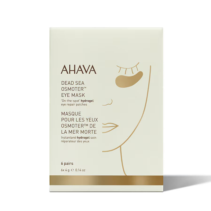 Ahava Setzen, Ahava, Dead Sea Osmoter, Reparativ, Augenklappe, 6 stk, 4 g Regular