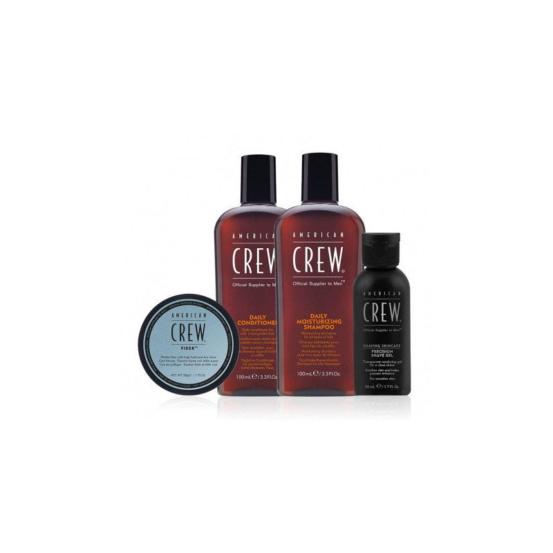 American Crew Körperpflegeset Essential Set American Crew: Daily, Hair Conditioner, For Moisturizing, 100 ml + Daily, Hair Sh