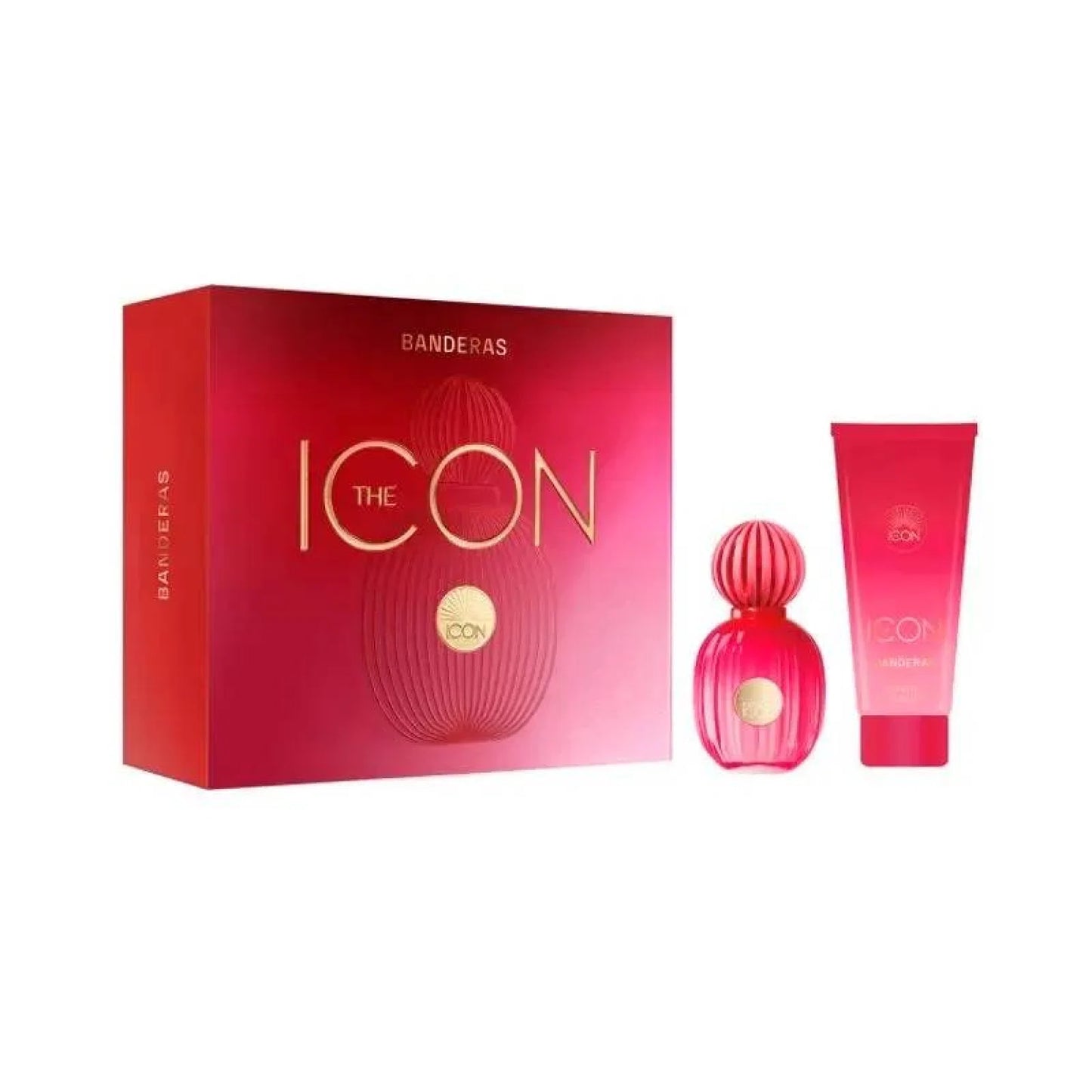 Antonio Banderas Parfümset Set Antonio Banderas: The Icon, Eau De Parfum, For Women, 100 ml + The Icon, Hydrating, Daily, Bod