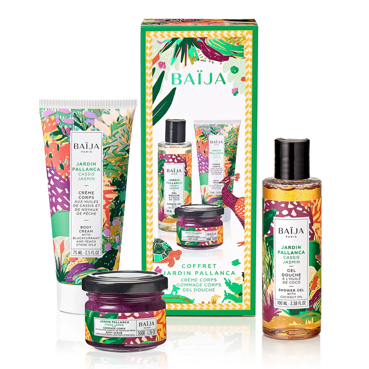 Baija Hautpflegeset Set Baija: Jardin Pallanca, Hydrating, Body Cream, Daily, 75 ml + Jardin Pallanca, Cleansing & Hydrating,