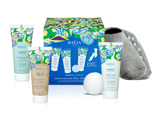 Baija Hautpflegeset Set Baija: Purifie, Cleansing & Exfoliating, Foot Scrub, 30 ml + Purifie, Cleansing & Exfoliating, Scrub 