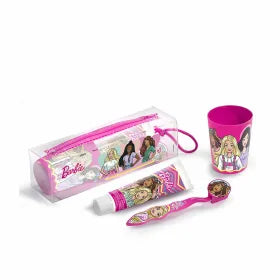 CARTOON Cartoon Neceser Barbie Bucal Dentifrico Cepillo Dental Vasito Kosmetik