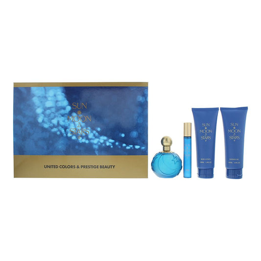 Benetton Parfümset Set Benetton: Sun Moon Stars, Eau De Toilette, For Women, 100 ml + Sun Moon Stars, Eau De Toilette, For Wo