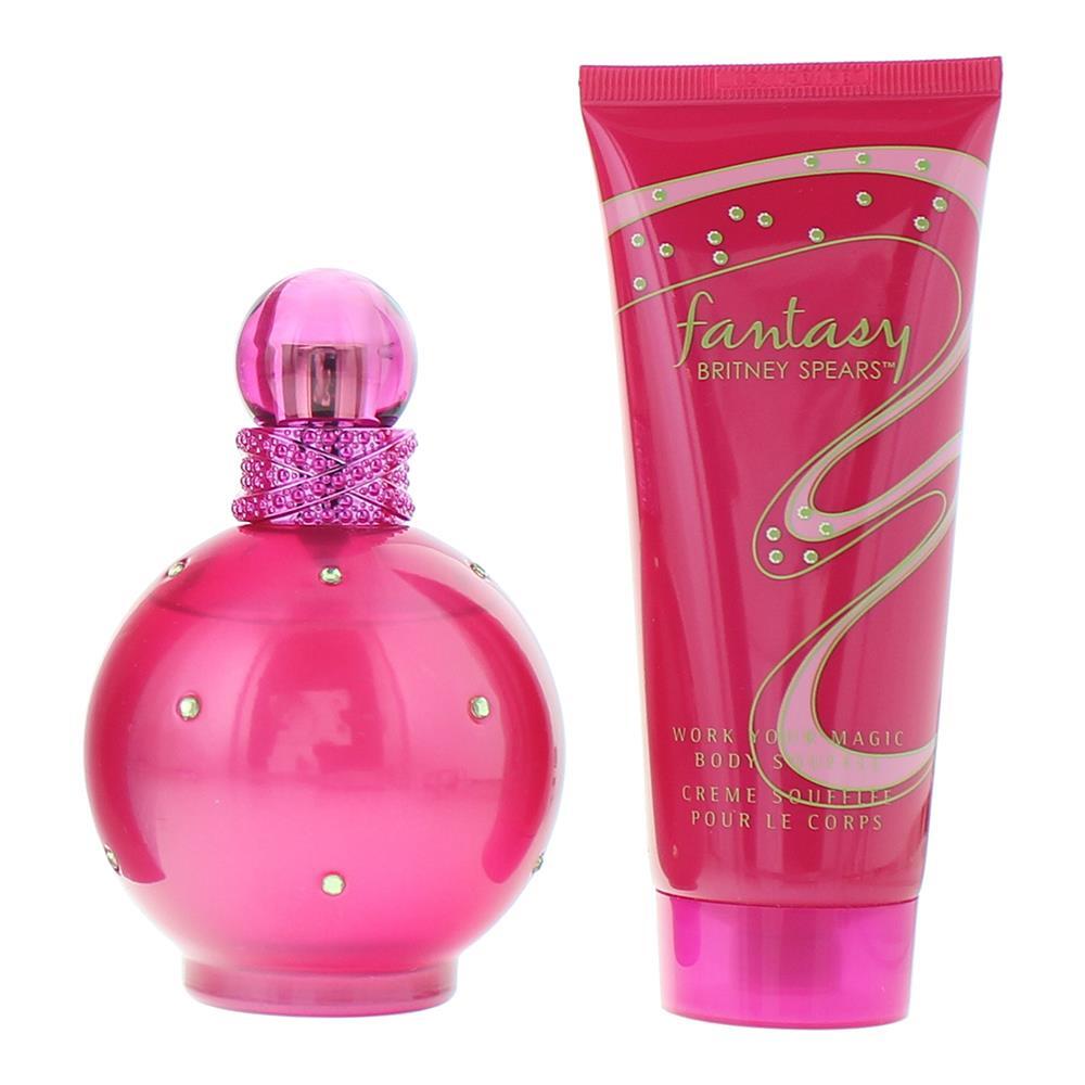Britney Spears Parfümset Set Britney Spears: Fantasy, Eau De Parfum, For Women, 100 ml + Fantasy, Hydrating, Body Souffle, 10