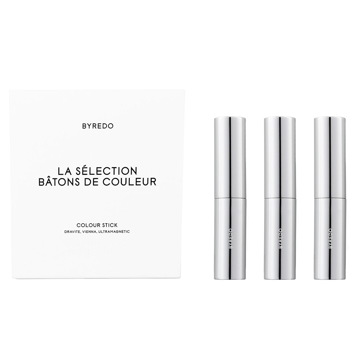 Byredo Schminkset Set Byredo: Colour Stick, Multifunctional, Eyeshadow Stick, Dravite, 3.5 g + Colour Stick, Multifunctional,