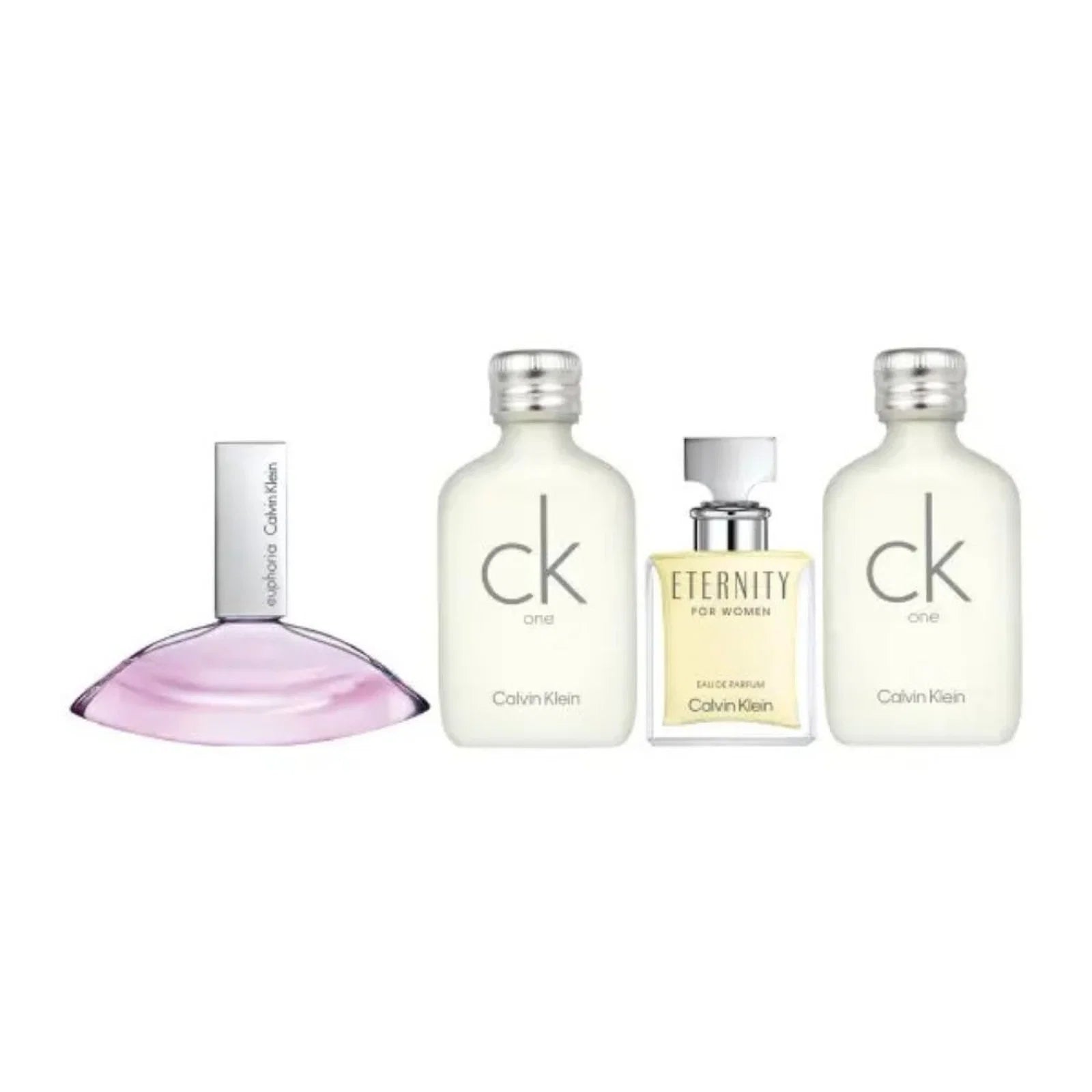 Calvin Klein Parfümset Set Calvin Klein: CK One, Eau De Toilette, For Men, 2 pcs, 10 ml *Miniature + Eternity, Eau De Parfum,