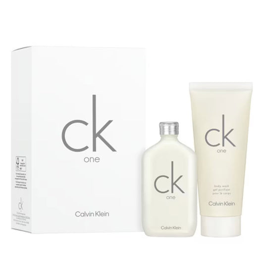 Calvin Klein Parfümset Set Calvin Klein: CK One, Eau De Toilette, For Men, 50 ml + CK One, Body Wash, For Hair & Body, 100 ml