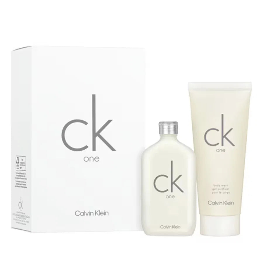 Calvin Klein Parfümset Set Calvin Klein: CK One, Eau De Toilette, For Men, 50 ml + CK One, Body Wash, For Hair & Body, 100 ml