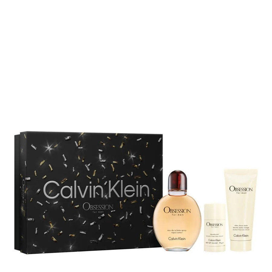 Calvin Klein Parfümset Set Calvin Klein: Obsession, Eau De Toilette, For Men, 125 ml + Obsession, Calming, After-Shave Balm, 