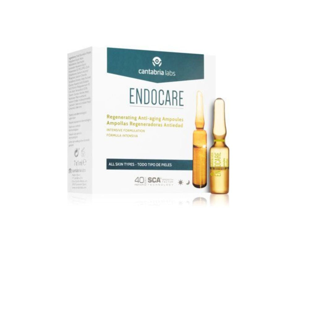Cantabria Labs Setzen, Cantabria Labs, Endocare Regenerating, Anti-Aging, Ampullen Behandlungsserum, Anti-Aging, Für das Gesi