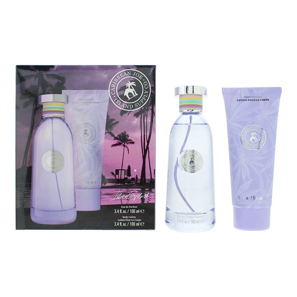 Caribbean Joe Parfümset Set Caribbean Joe: Island Supply Splash, Eau De Parfum, For Women, 100 ml + Island Supply Splash, Hyd