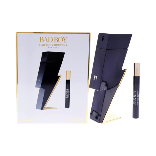 Carolina Herrera Parfümset Set Carolina Herrera: Bad Boy, Eau De Toilette, For Men, 10 ml + Bad Boy, Eau De Toilette, For Men