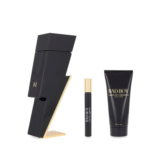 Carolina Herrera Parfümset Set Carolina Herrera: Bad Boy, Eau De Toilette, For Men, 100 ml + Bad Boy, Eau De Toilette, For Me