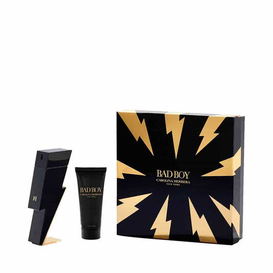 Carolina Herrera Parfümset Set Carolina Herrera: Bad Boy, Shower Gel, For All Skin Types, 100 ml + Bad Boy, Eau De Toilette, 