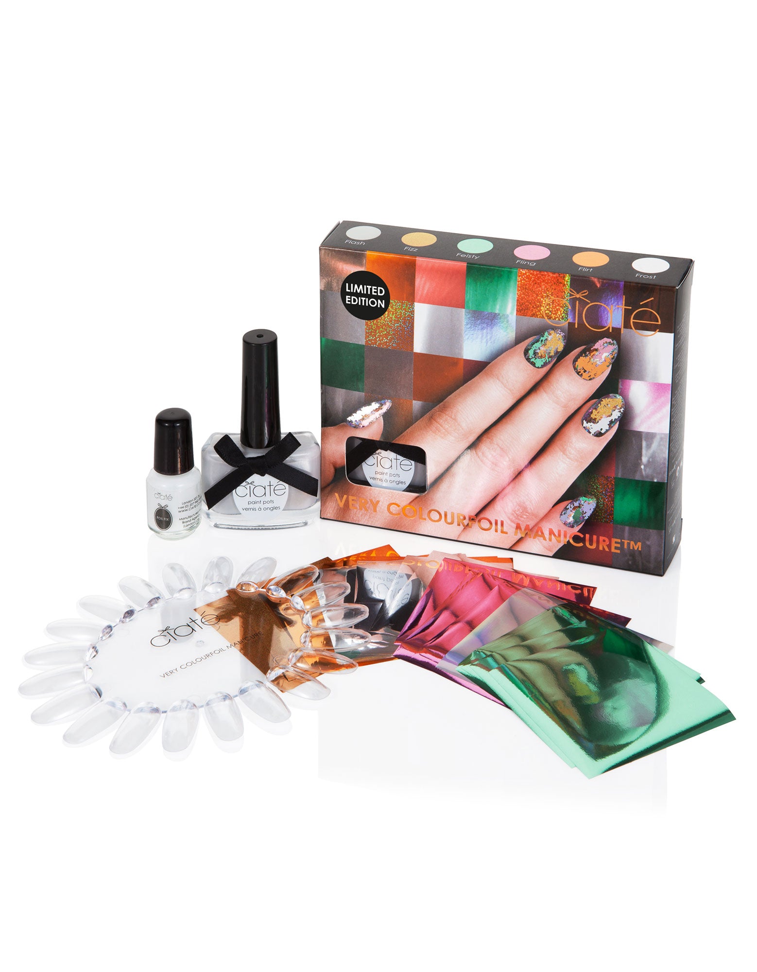 Ciate London Setzen, Ciate London, Very Colourfoil Wonderland Carnival Couture, Nagelkunst Werkzeugset Regular