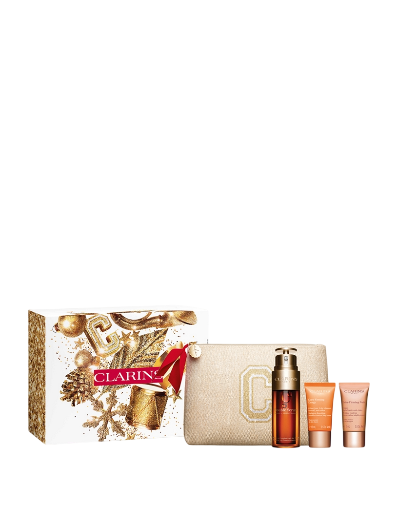 Clarins Hautpflegeset Set Clarins: Double Serum, Anti-Aging, Concentrate, For Face, 50 ml + Extra-Firming Energy, Anti-Wrinkl