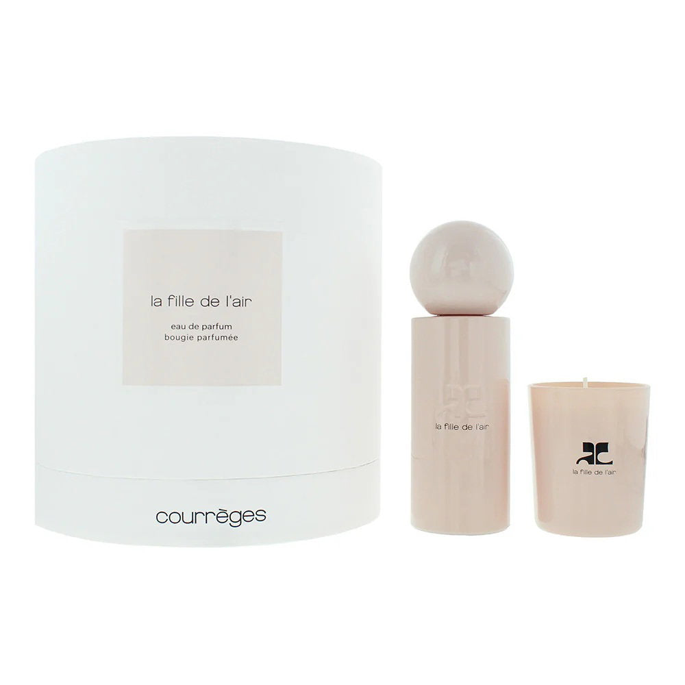 Courreges Parfümset Set Courreges: La Fille De L'air, Eau De Parfum, For Women, 100 ml + La Fille De L'air, Scented Candle, 7