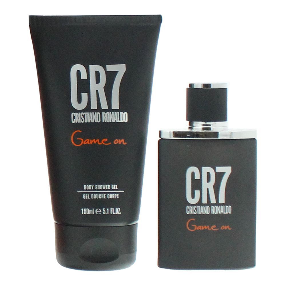 Cristiano Ronaldo Parfümset Set Cristiano Ronaldo: CR7 Game On, Eau De Toilette, For Men, 30 ml + CR7 Game On, Shower Gel, Bo