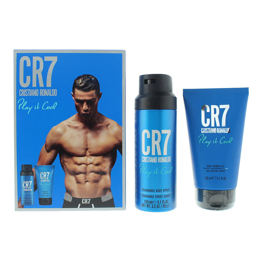 Cristiano Ronaldo Körperpflegeset Set Cristiano Ronaldo: CR7 Play It Cool, Cleansing, Shower Gel, For All Skin Types, 150 ml 