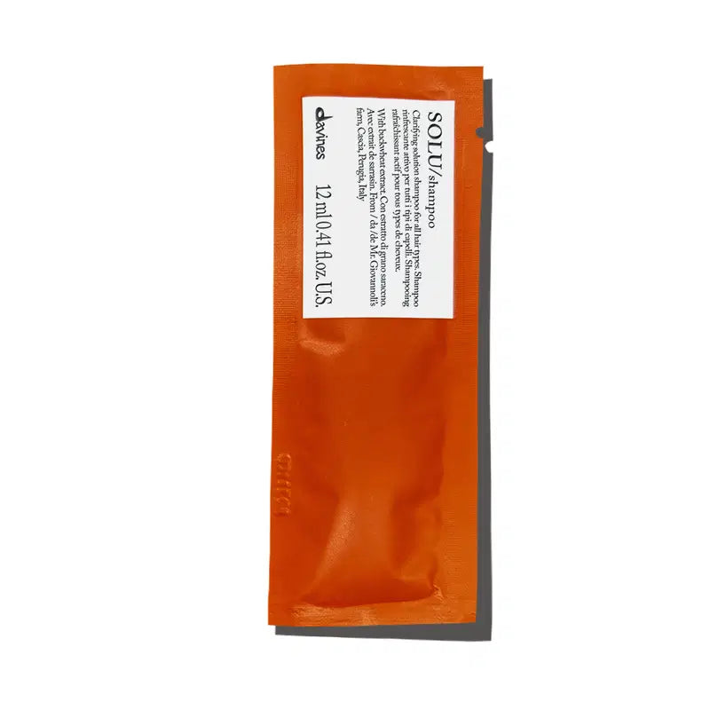 Davines Setzen, Davines, Solu, Haarshampoo, Klärung, 12 stk, 12 ml Regular