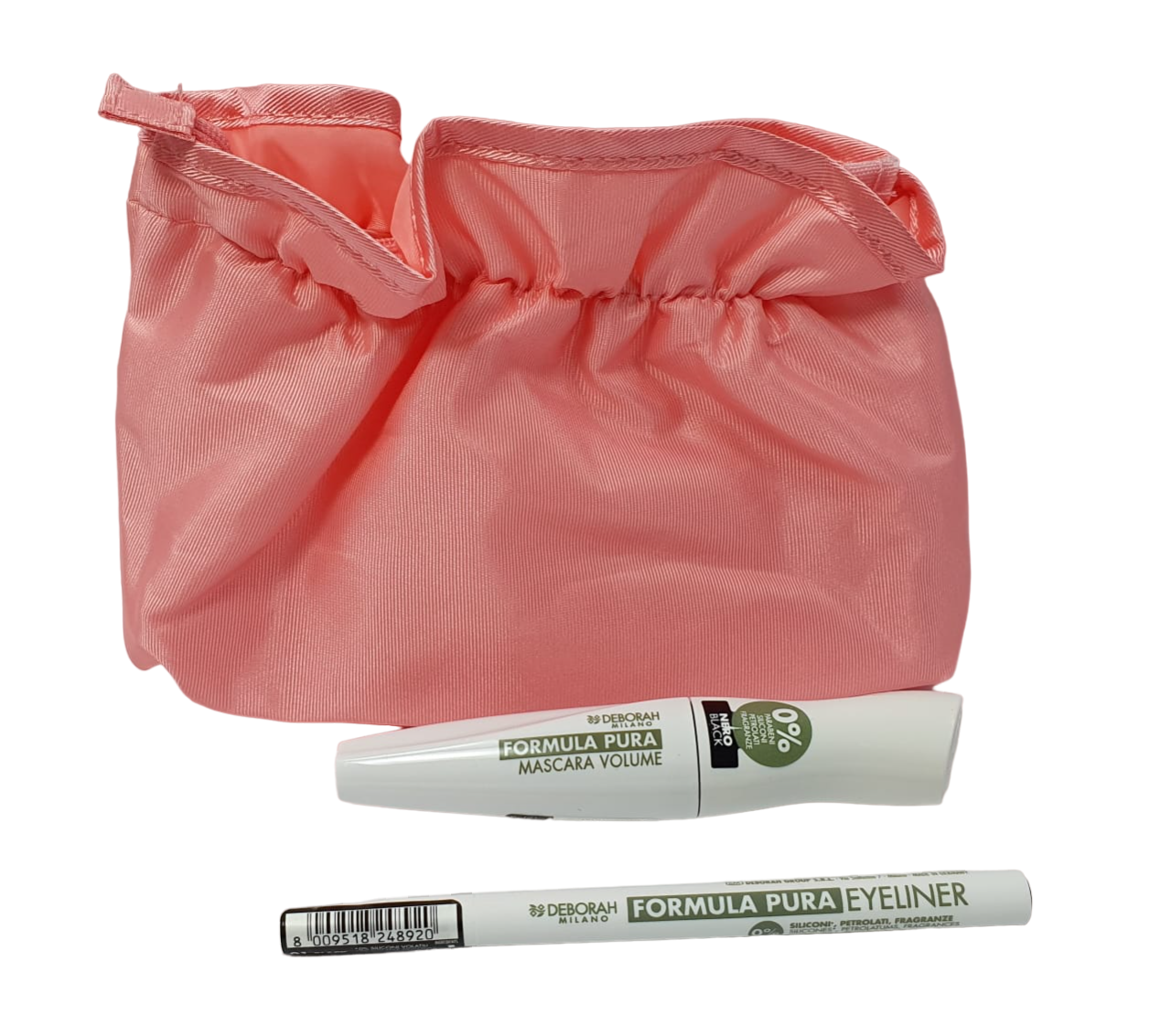 Deborah Schminkset Set Deborah: Formula Pura, Volumizing, Mascara, Black, 12 ml + Formula Pura, Gel Pencil Eyeliner, Black, 1