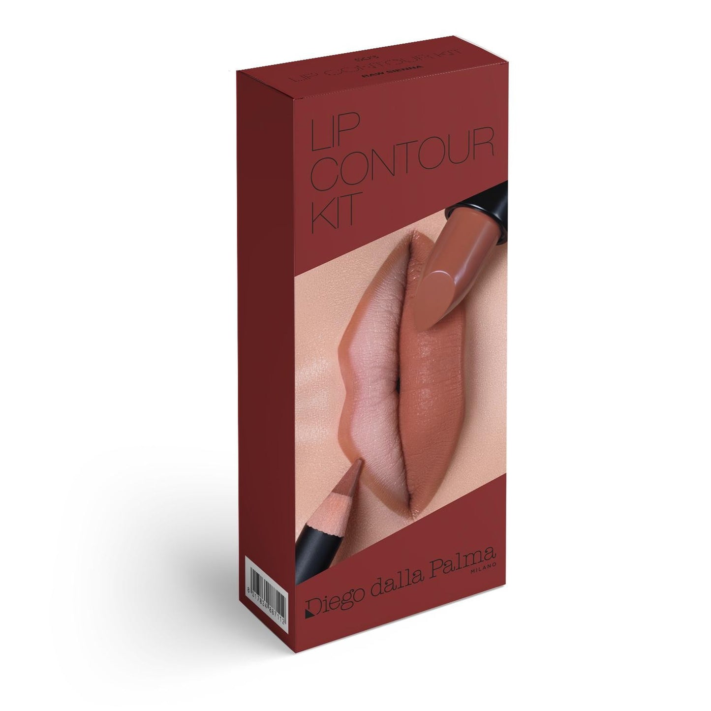 Diego Dalla Palma Schminkset Set Diego Dalla Palma: The Lipstick, Cream Lipstick, 503, Caramello, 4 g + Matita, Contour, Lip 