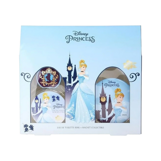 Disney Parfümset Set Disney: Cinderella, Eau De Toilette, For Girls, 50 ml + Cinderella, Collectible Magnet, For Girls Regula
