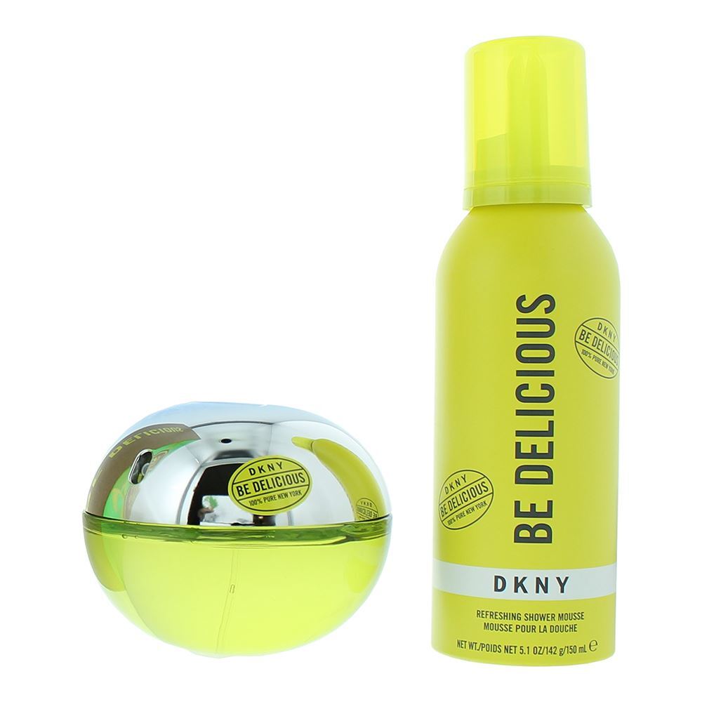 DKNY Parfümset Set DKNY: Be Delicious, Eau De Parfum, For Women, 100 ml + Be Delicious, Cleansing, Shower Mousse, 150 ml Regu