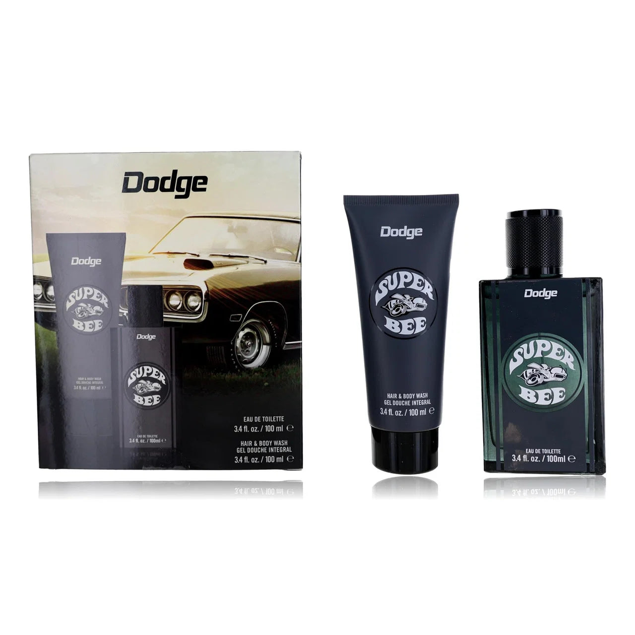 Dodge Parfümset Set Dodge: Super Bee, Body Wash, Body, 100 ml + Super Bee, Eau De Toilette, For Men, 100 ml Regular