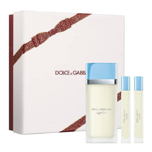 Dolce & Gabbana Parfümset Set Dolce & Gabbana: Light Blue, Eau De Toilette, For Women, Refillable, 100 ml + Light Blue, Eau D
