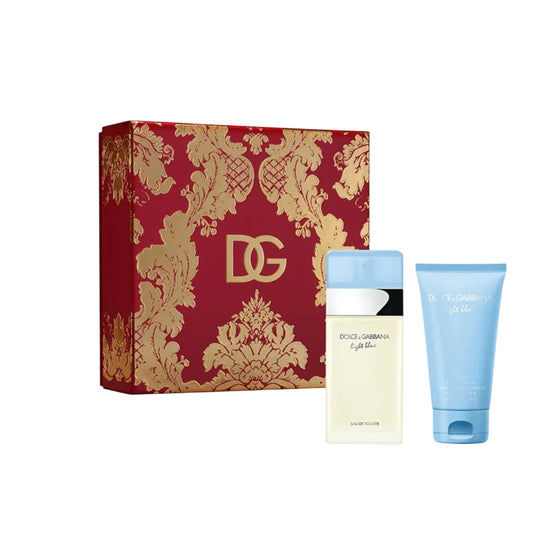 Dolce & Gabbana Parfümset Set Dolce & Gabbana: Light Blue, Eau De Toilette, For Women, 50 ml + Light Blue, Body Lotion, 50 ml