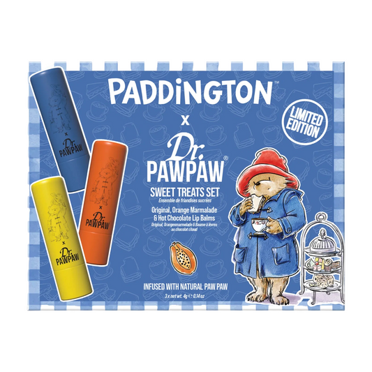 Dr. PawPaw Schminkset Set Dr. PawPaw: Paddington Orange Marmalade, Hydrating, Lip Balm, 4 g + Paddington Bear Original Balm, 