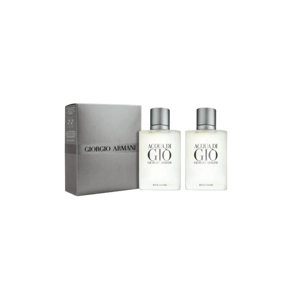 Giorgio Armani Set Duo, Giorgio Armani, Acqua di Gio, Eau De Toilette, For Men, 2 pcs, 30 ml Regular