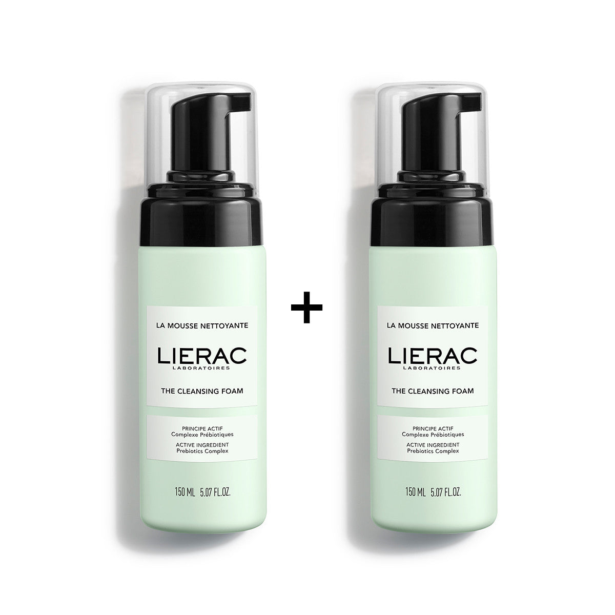 Lierac Probiotic Complex Duo Set – Sanfter Reinigungsschaum 2 x 150 ml für strahlende Haut