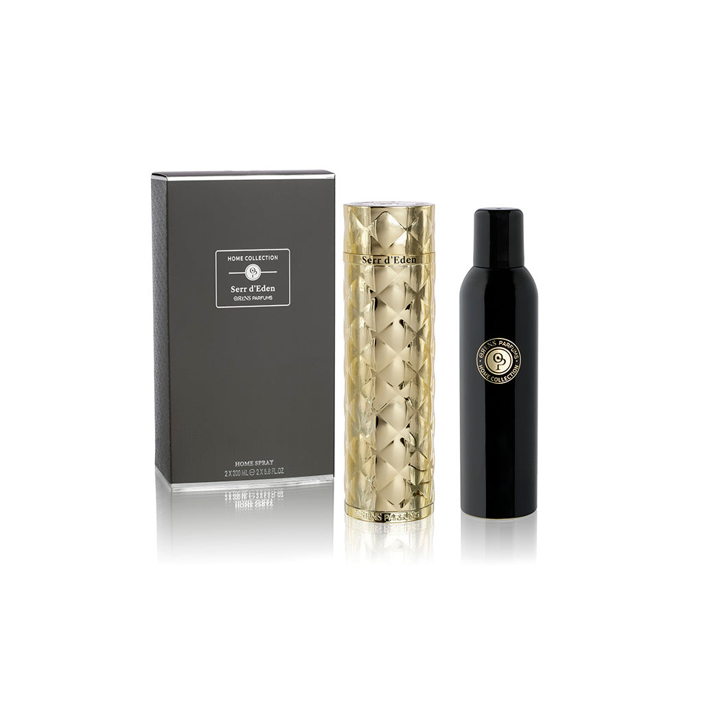 Orens Parfums Duo Set Serr d'Eden – 2x 200 ml Raumsprays für natürliche Frische