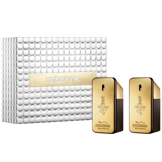 Paco Rabanne Duo Set, Paco Rabanne, 1 Million, Eau de Toilette, Für Männer, 2 stk, 50 ml Regular