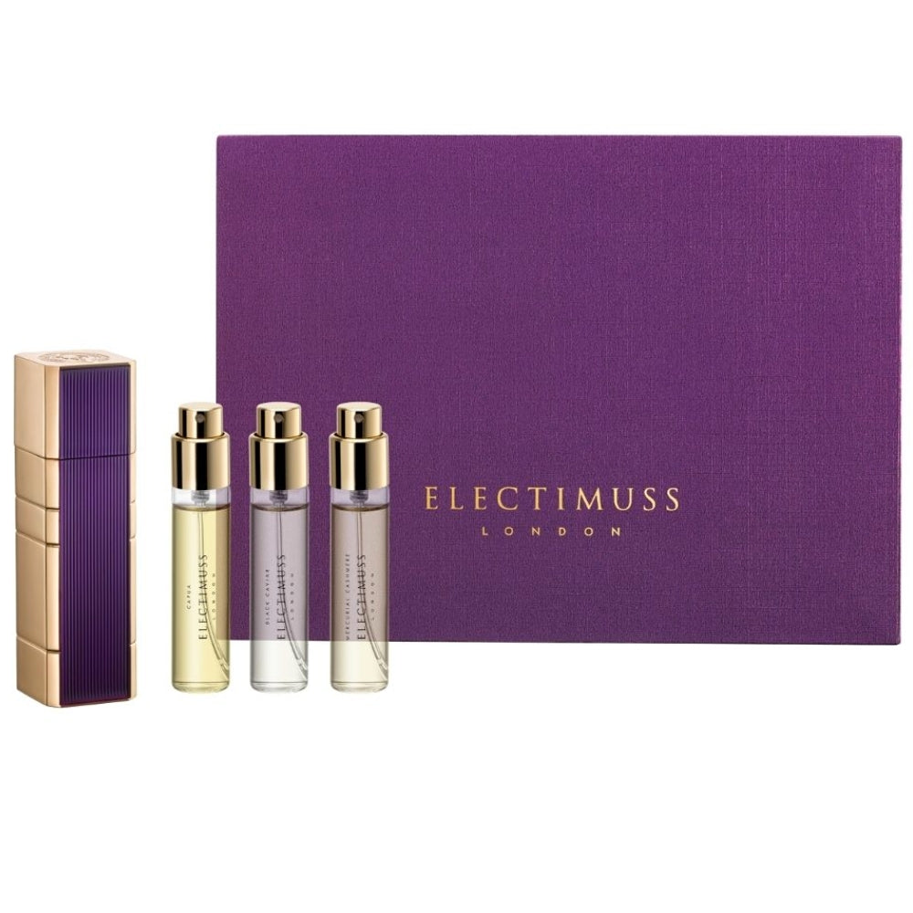 Electimuss Electimuss Nero Collection Parfumset Unisex 3 x 10 ml Black Caviar Capua Mercurial Parfüm