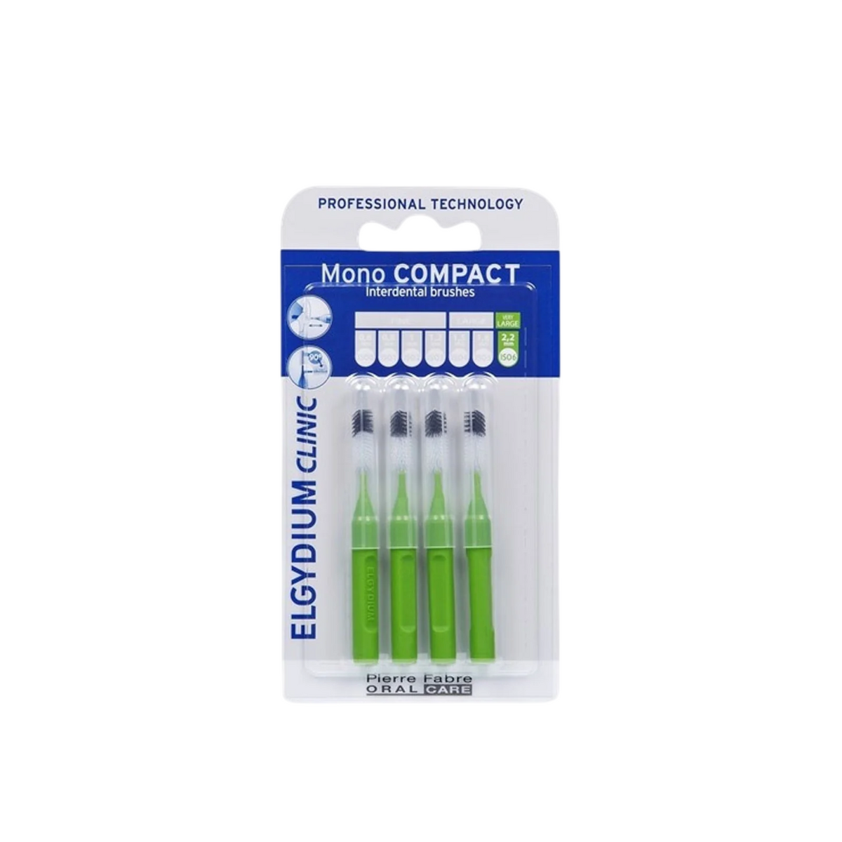 Elgydium Setzen, Elgydium, Interdentalbürste, Grün, 4 stk Regular