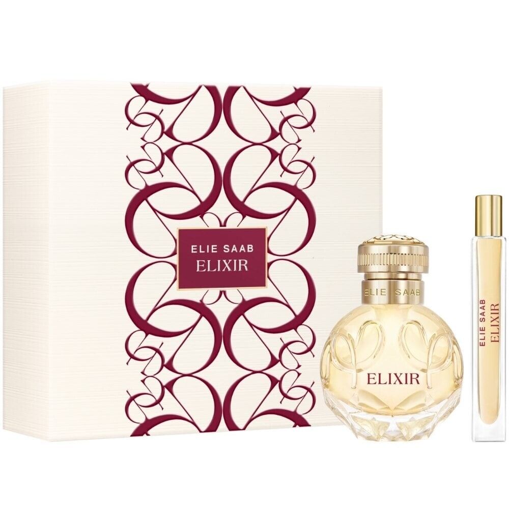 Elie Saab Parfümset Set Elie Saab: Elixir, Eau De Parfum, For Women, 50 ml + Elixir, Eau De Parfum, For Women, 10 ml Regular