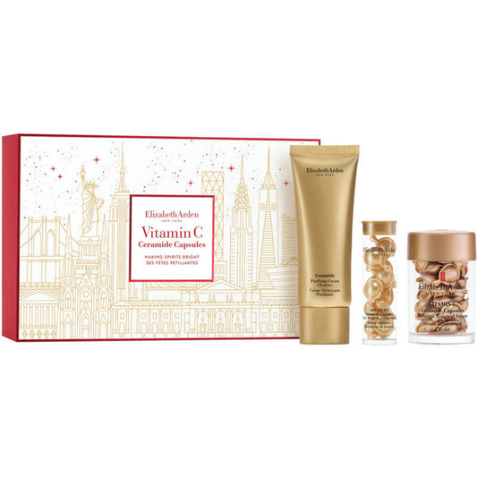 Elizabeth Arden Hautpflegeset Set Elizabeth Arden: Ceramide, Eliminates Impurities, Cleansing Cream, 50 ml + Ceramide, Vitami